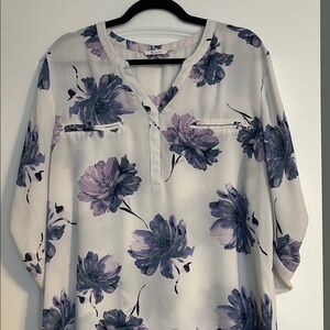Floral Print Women's Top